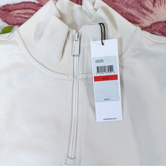Calvin Klein half zip sweatershirt men xs - Picture 4 of 4